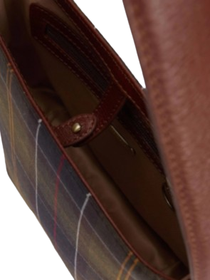 Barbour LBA0505 TN11 Borsa a secchiello in tartan Cedar