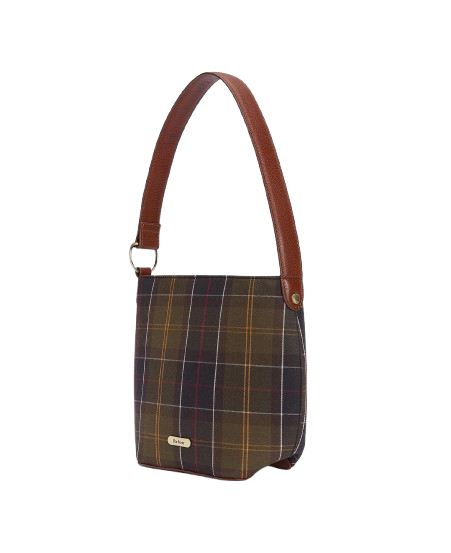Barbour LBA0505 TN11 Borsa a secchiello in tartan Cedar