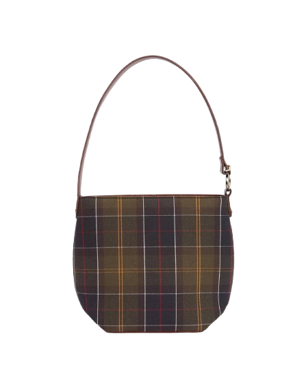 Barbour LBA0505 TN11 Borsa a secchiello in tartan Cedar