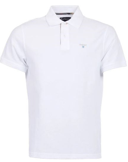 Barbour MML0012 Tartan Pique Polo Shirt Uomo