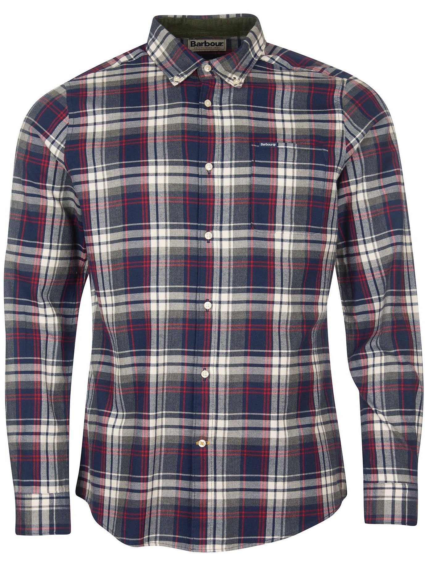 Barbour MSH4995 NY91 Crossfell Tailored Shirt Camicia Uomo