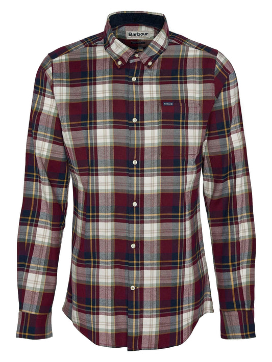 Barbour MSH4995 RE94 Crossfell Tailored Shirt Camicia Uomo