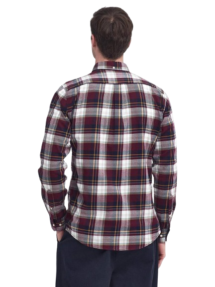 Barbour MSH4995 RE94 Crossfell Tailored Shirt Camicia Uomo