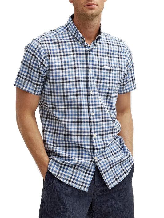 Barbour MSH5290 Kinson s/s Tailored Shirt Uomo
