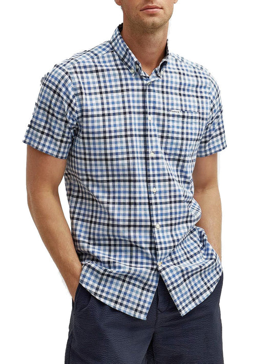 Barbour MSH5290 Kinson s/s Tailored Shirt Uomo