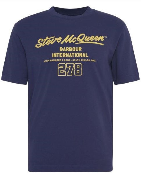 Barbour MTS1437 Colman Steve McQueen Graphic T-Shirt