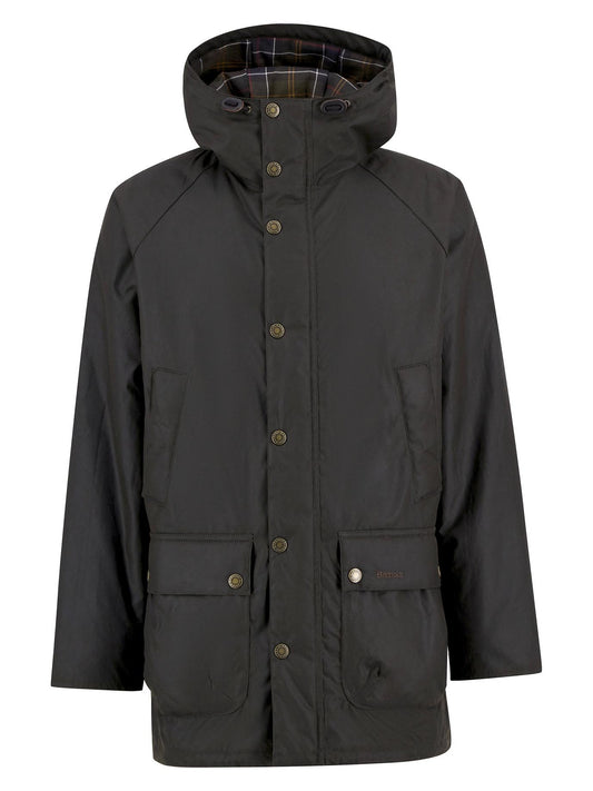Barbour MXW2494 OL71 Bedale Wax Parka