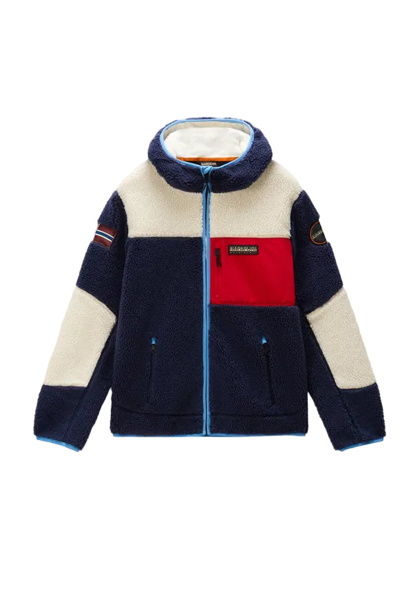 Napapijri YUPIK FZH 6 Orsetto con cappuccio