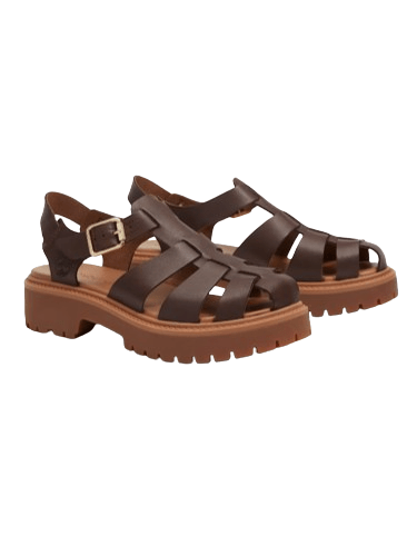 Timberland 0A5S65 Sandalo Fisherman con Plateau Stone Street donna