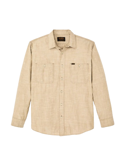 Filson FMCAM0011 CHAMBRAY CPO SHIRT Camicia uomo