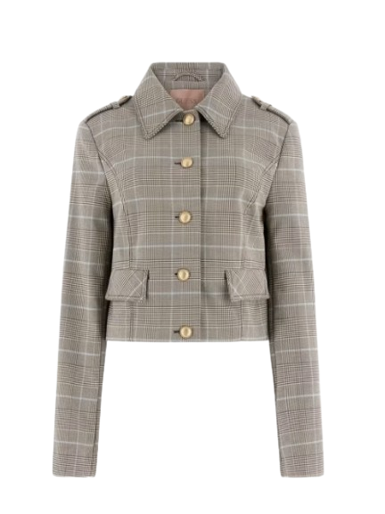 Guess W6RL55WL442 Giacca a quadri