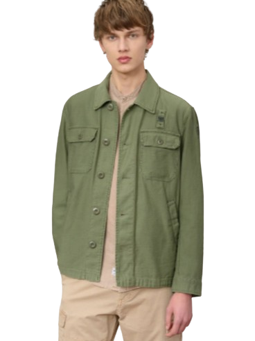 Blauer UC04118-007452 Giacca camicia Goodale Dyed