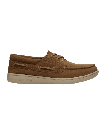Timberland 0A6CXM Scarpa da Barca Portofino Pier Uomo colore beige foto del lato esteriore della scarpa