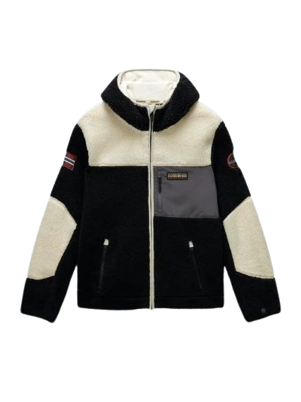 Napapijri YUPIK FZH 3 MCB Orsetto con cappuccio