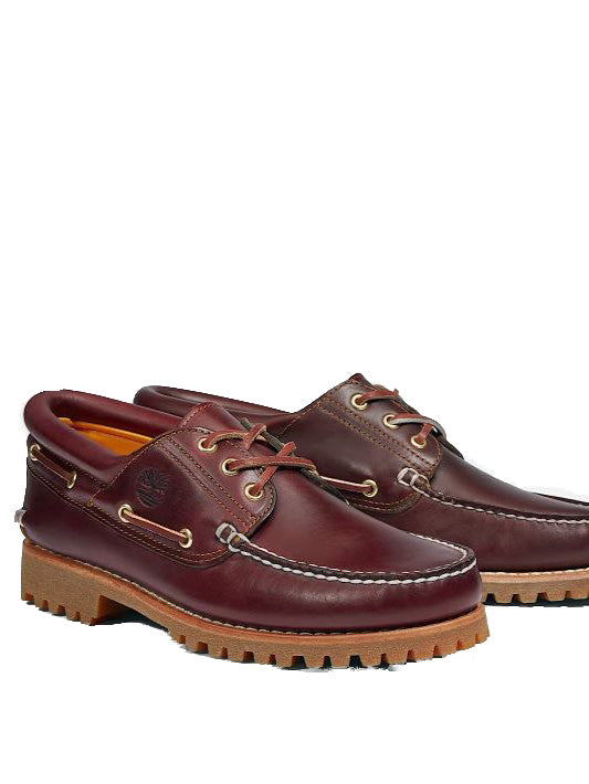 Timberland TB 050009 Scarpa da Barca Authentic Boat Bugundy