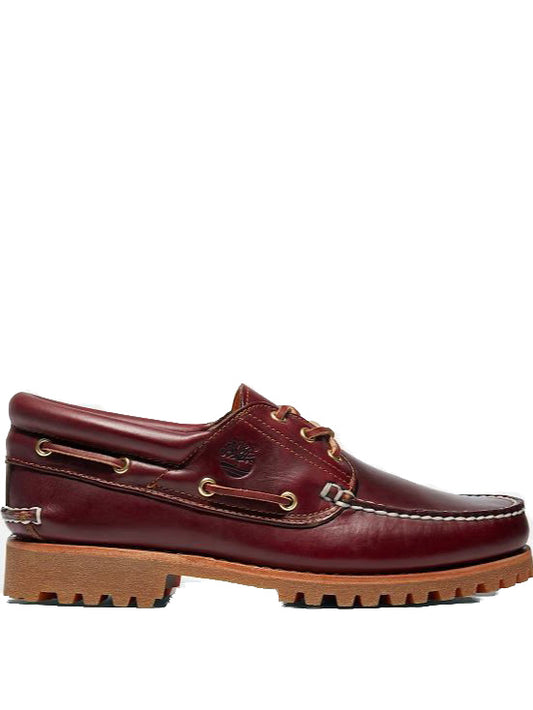 Timberland TB 050009 Scarpa da Barca Authentic Boat Bugundy