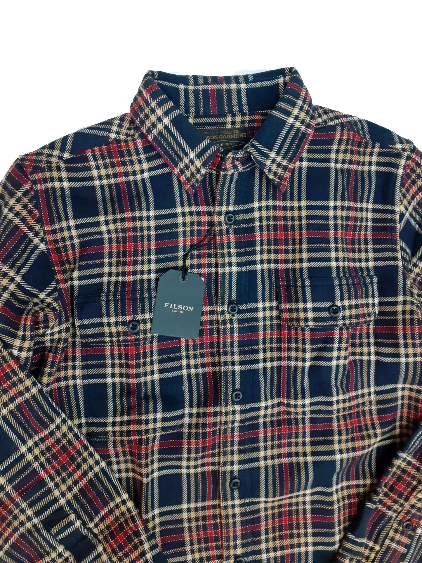Filson FMCAM0016 409 Vintage Flannel Work Shirt