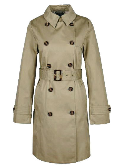 Barbour LSP0081 GN21 Short Greta Trench