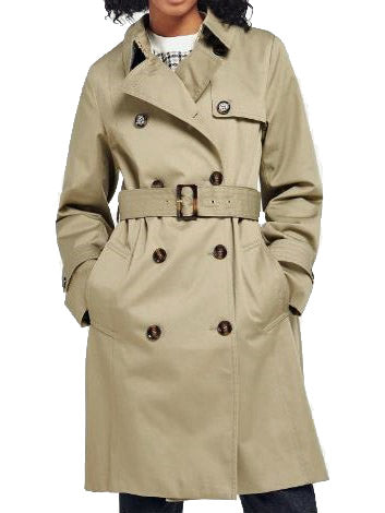 Barbour LSP0081 GN21 Short Greta Trench