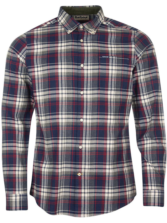 Barbour MSH4995 NY91 Crossfell Tailored Shirt Camicia Uomo