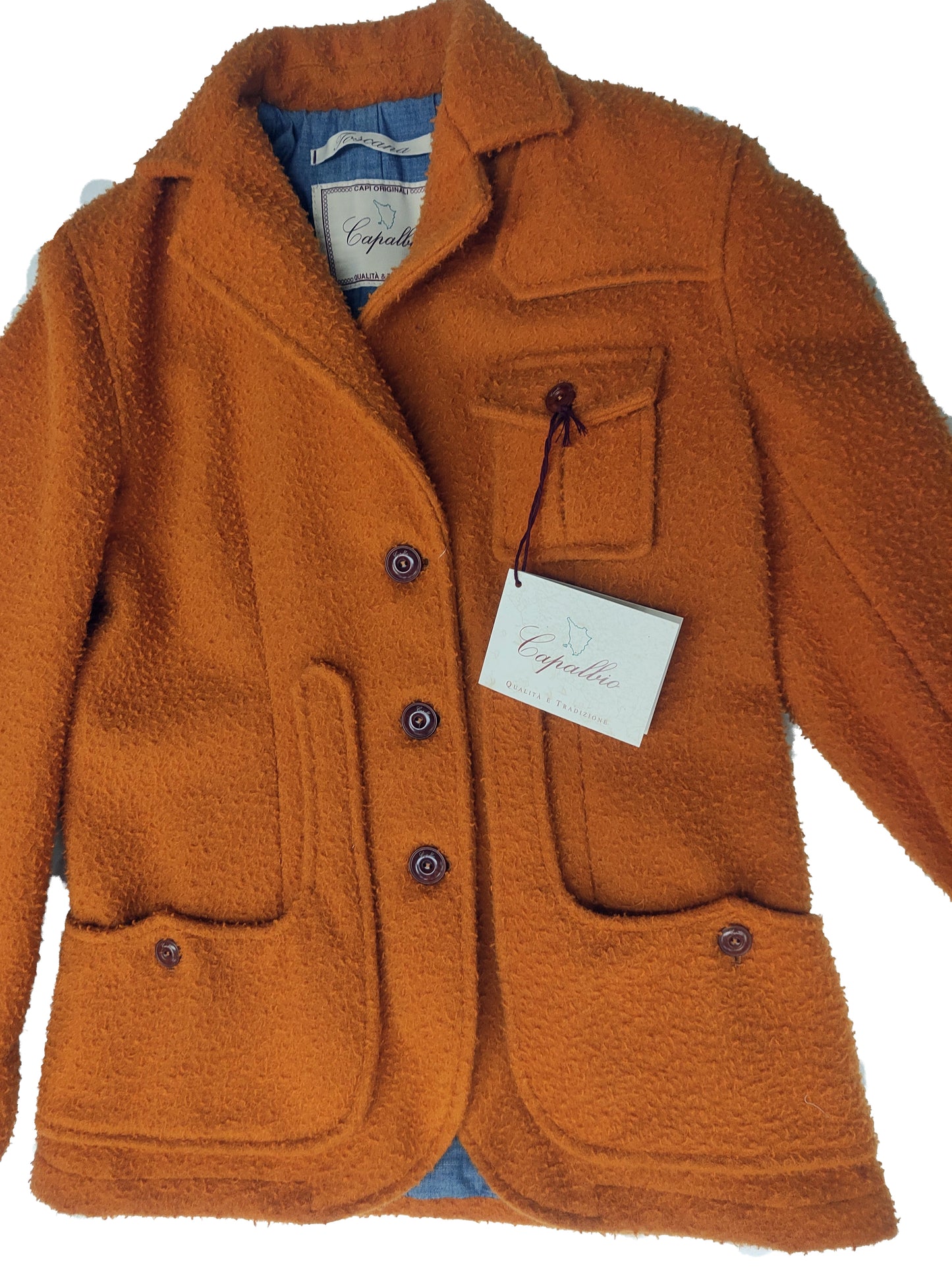 Capalbio giacca in lana di casentino donna