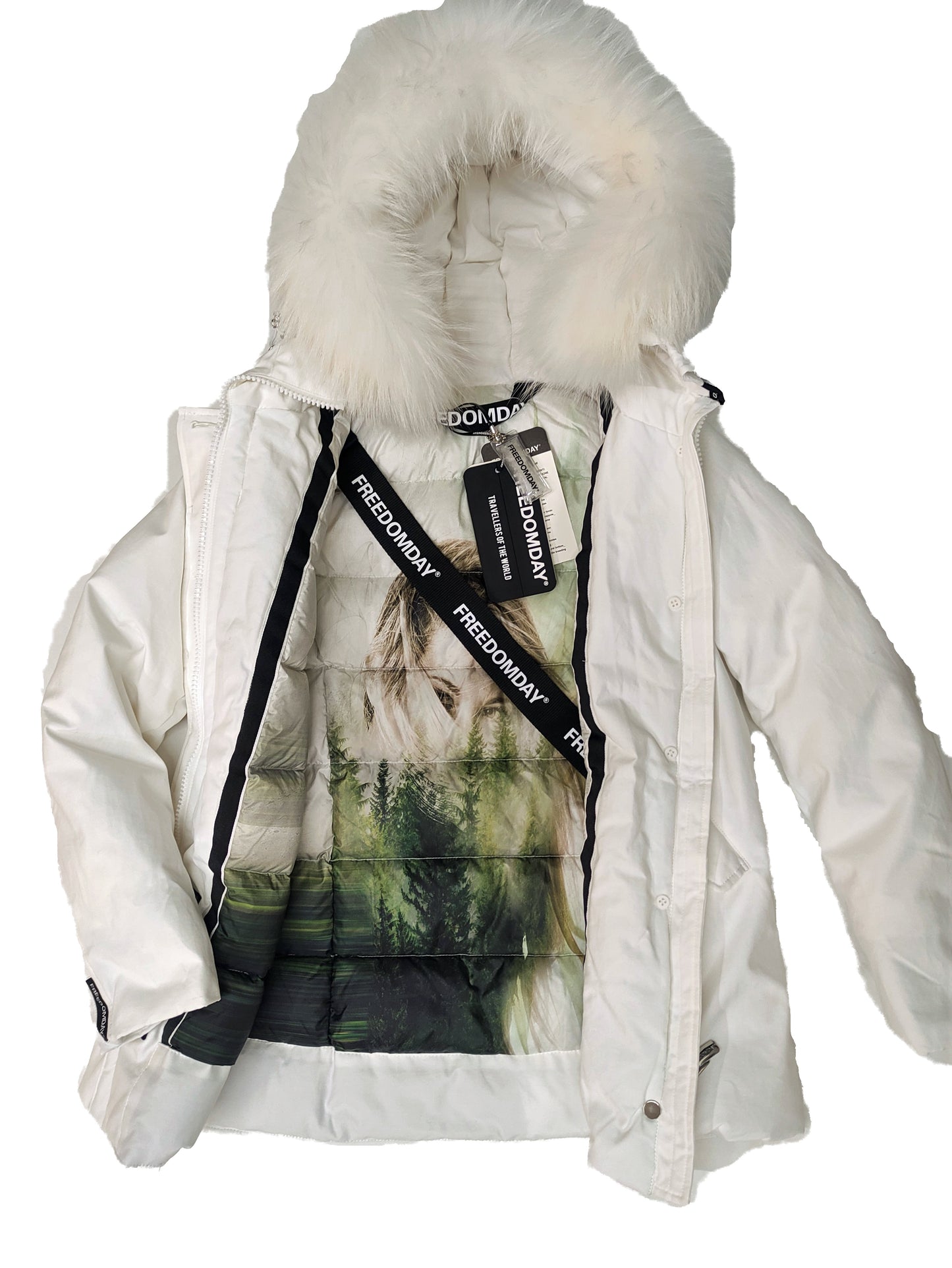 Freedomday Parka Donna NEW CHAMOIS White